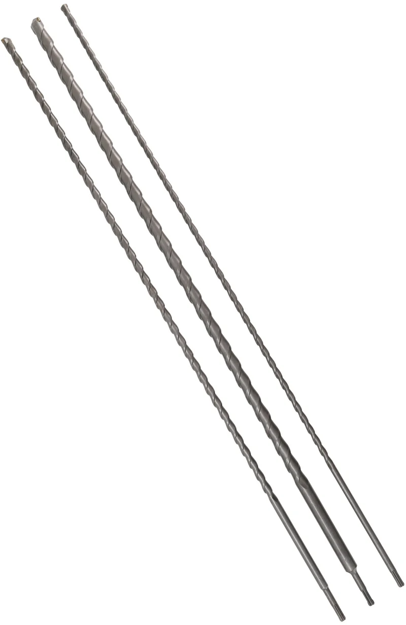 BGS DIY 2012 Satz Mauer Durchbruch Bohrer SDS-Schaft Ø12 16 24mm Länge 1 Meter