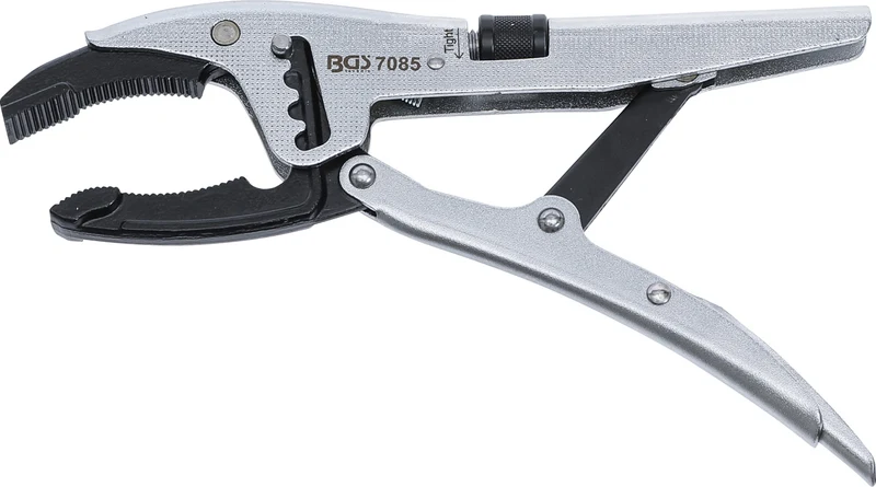BGS 7085 Gripzange mit 4 fach Schnelljustierung tiefgekröpfte Unterbacke französischer Typ 250mm