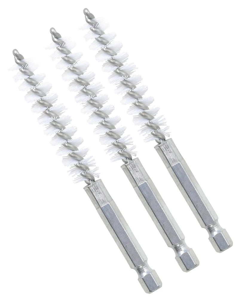 BGS 3078-11-N Nylonbürste 11mm Antrieb Außensechskant 6,3mm (1/4") 3 teilig