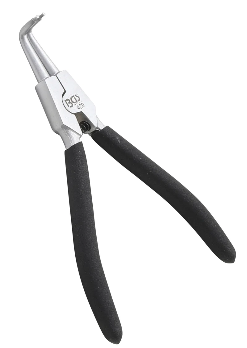 BGS 429 Sprengringzange gebogen für Außensprengringe Länge 180mm