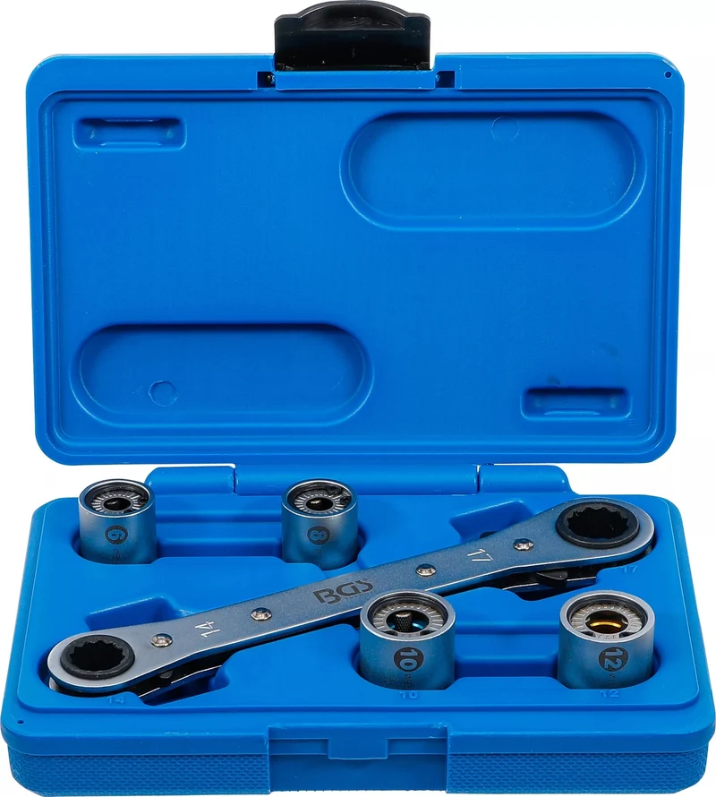 BGS 65505 Satz Ausdreher für Stehbolzen / Stehbolzenausdreher 6 - 12mm 5 teilig