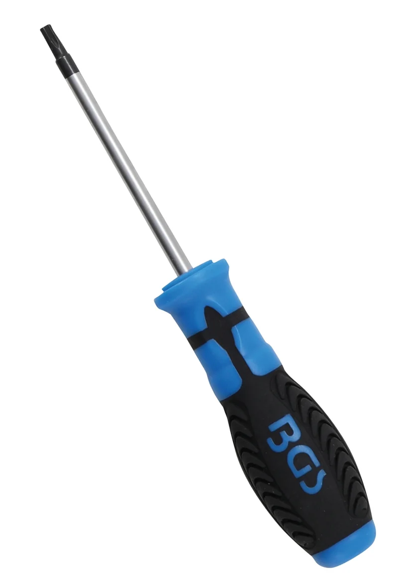 BGS 7849-T20 Schraubendreher Abtrieb T-Profil (für Torx) mit Bohrung Klingenlänge 80mm