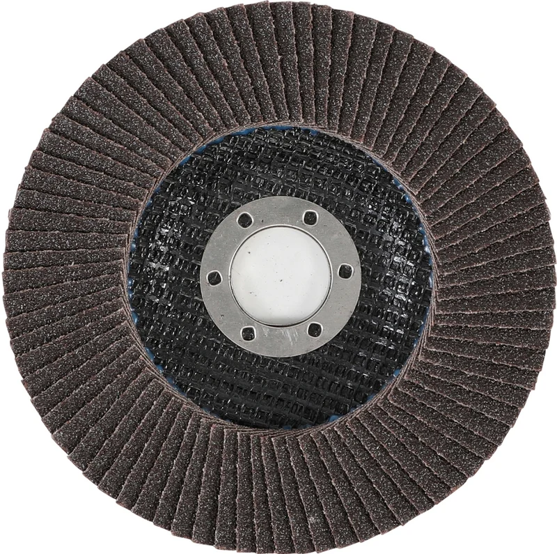 BGS 3976 Fächer Schleifscheibe Ø 125mm K 80 für Winkelschleiferbetrieb