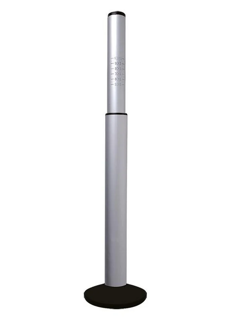 ProPlus 360843 Aluminium Deichselwaage Stützlastwaage für Wohnwagen Anhänger mit Standplatte