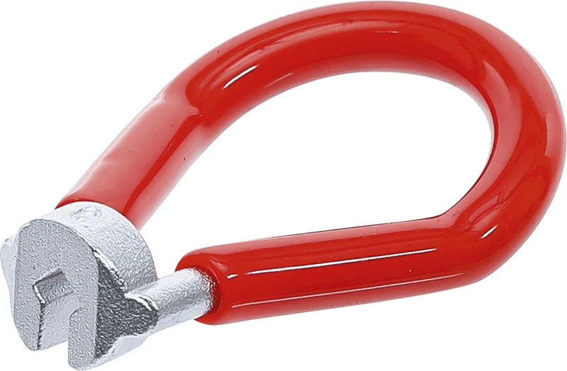 BGS 70080 Speichenschlüssel rot 3,45mm (0,136") für Fahrrad