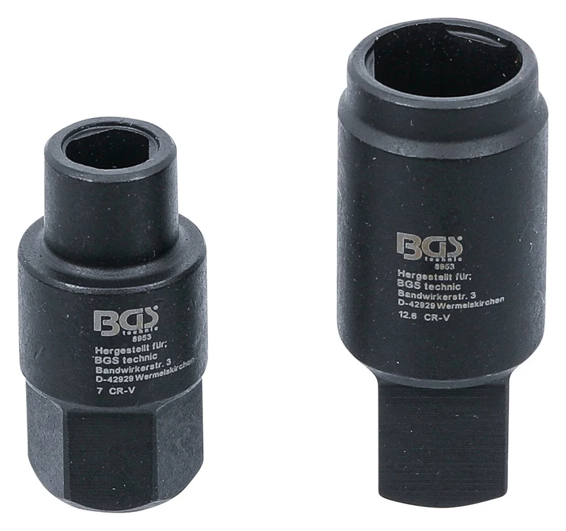 BGS 8953 2 x Dreikant Nüsse Deckelschraube BOSCH VP37 TDI VE Einspritzpumpe