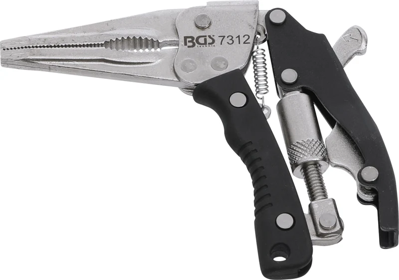 BGS 7312 Langbeck Gripzange mit Pistolengriff 170mm max. Spannweite 40mm