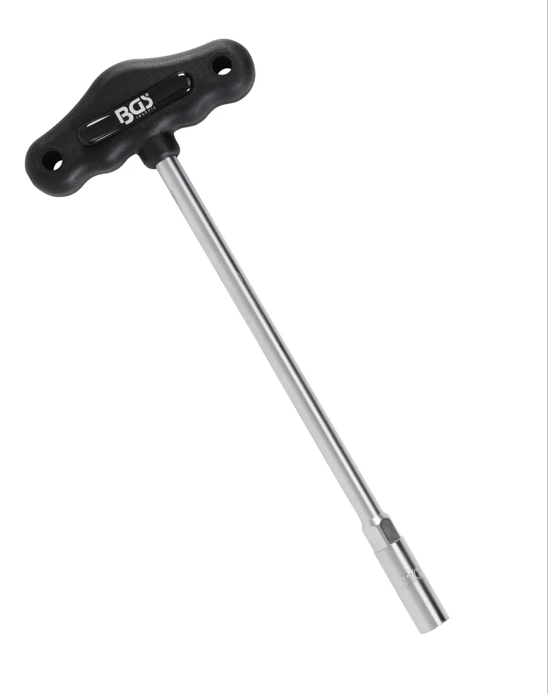 BGS 7810 Steckschlüssel mit T-Griff Sechskant Länge 230mm SW 10mm