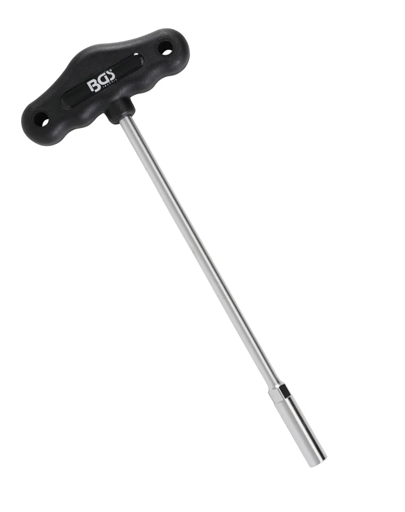 BGS 7808 Steckschlüssel mit T-Griff Sechskant Länge 230mm SW 8mm