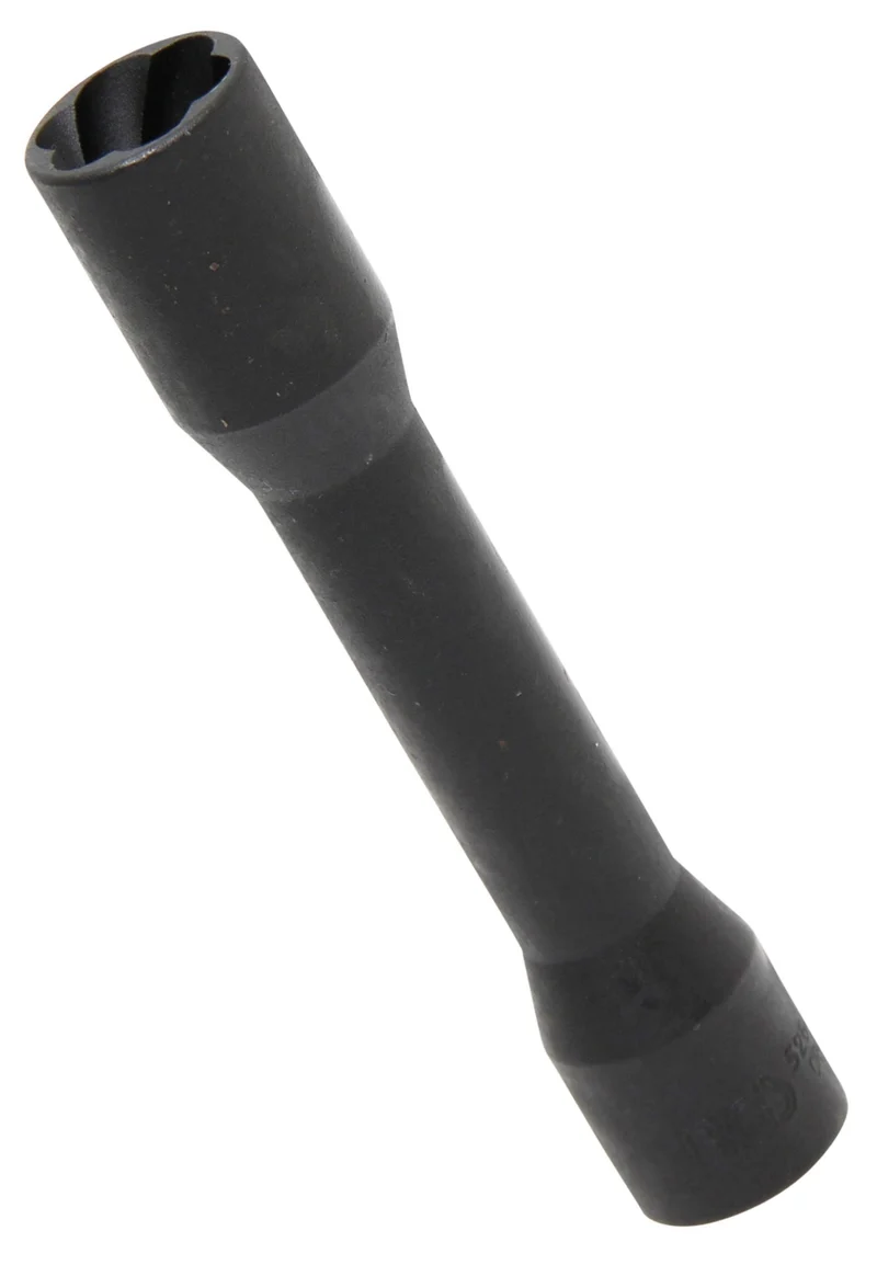 BGS 5264-19 Steckschlüsseleinsatz Spiralprofil Schraubenausdreher tief SW 19mm Antrieb 12,5mm (1/2")
