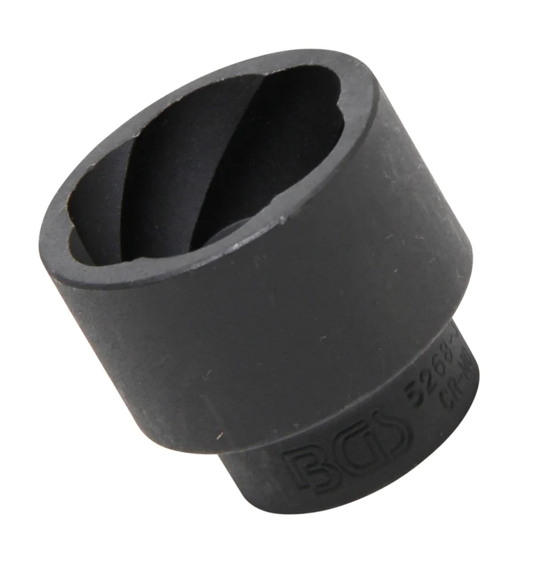 BGS 5268-32 Steckschlüsseleinsatz Spiralprofil Schraubenausdreher SW 32mm Antrieb 12,5mm (1/2")