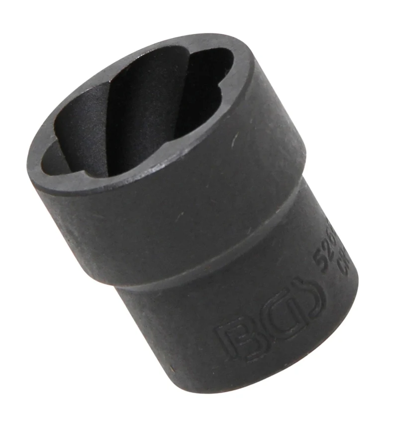 BGS 5268-22 Steckschlüsseleinsatz Spiralprofil Schraubenausdreher SW 22mm Antrieb 12,5mm (1/2")
