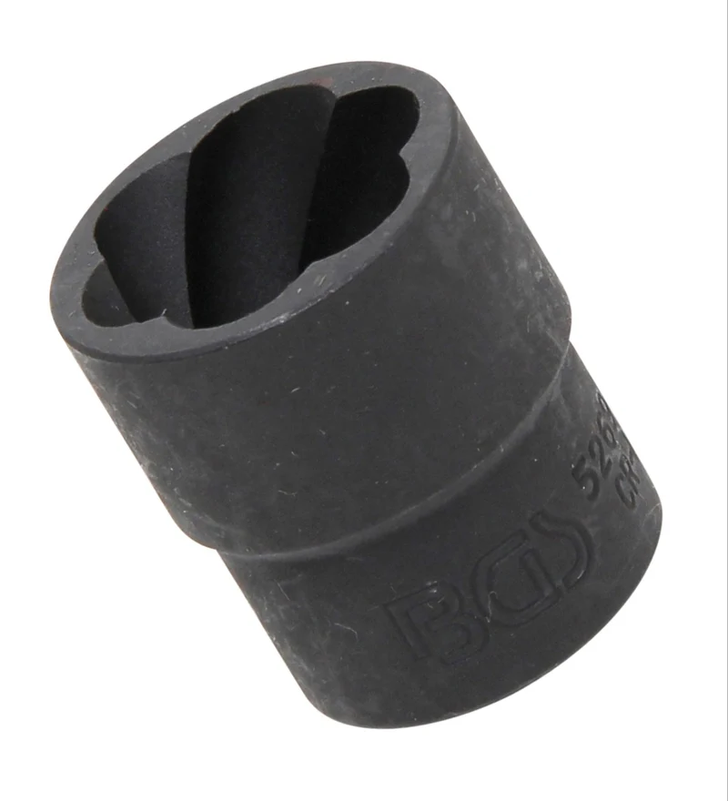 BGS 5269-21 Steckschlüsseleinsatz Spiralprofil Schraubenausdreher SW 21mm Antrieb 12,5mm (1/2")