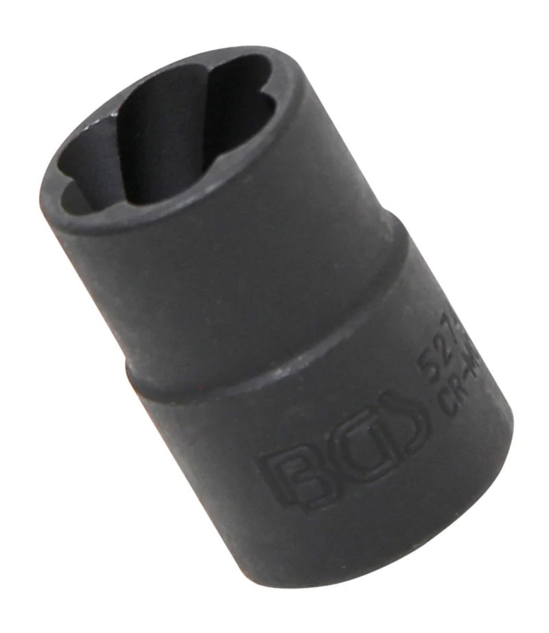 BGS 5274 Steckschlüsseleinsatz Spiralprofil Schraubenausdreher SW 14mm Antrieb 10mm (3/8")