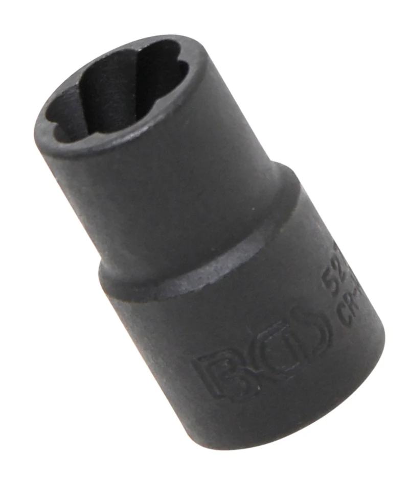 BGS 5271 Steckschlüsseleinsatz Spiralprofil Schraubenausdreher SW 11mm Antrieb 10mm (3/8")