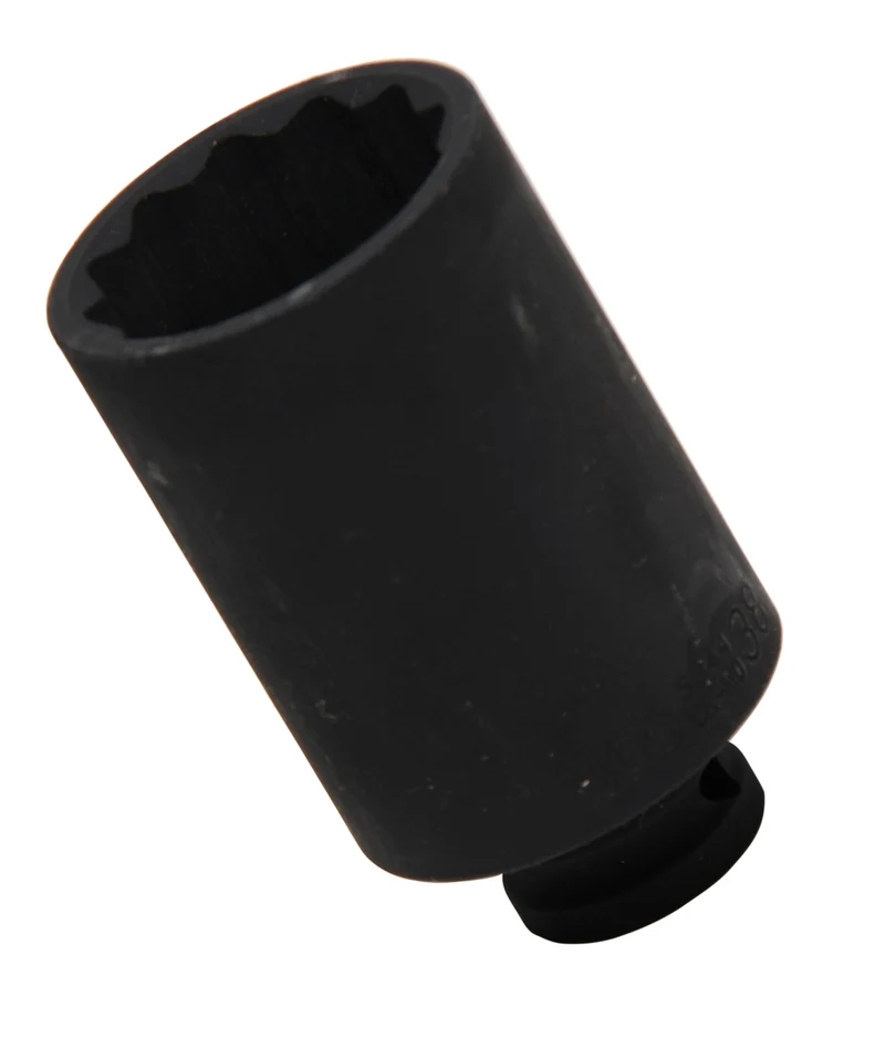 BGS 5344 Impact Nuss / Krafteinsatz Zwölfkant SW 38mm Antrieb 12,5mm (1/2") für Schlagschrauber geeignet
