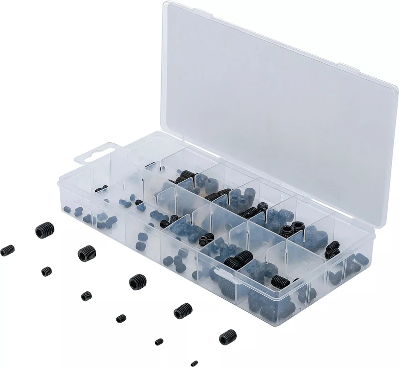 BGS 14135 Sortiment Madenschrauben M3 - M10 metrisch 160 teilig