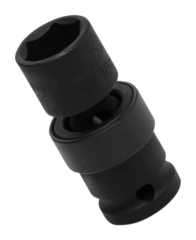 BGS 5200-18 Kraft Kugelgelenkeinsatz Impact Nuss SW 18mm Antrieb 12,5mm (1/2") für Schlagschrauber geeignet