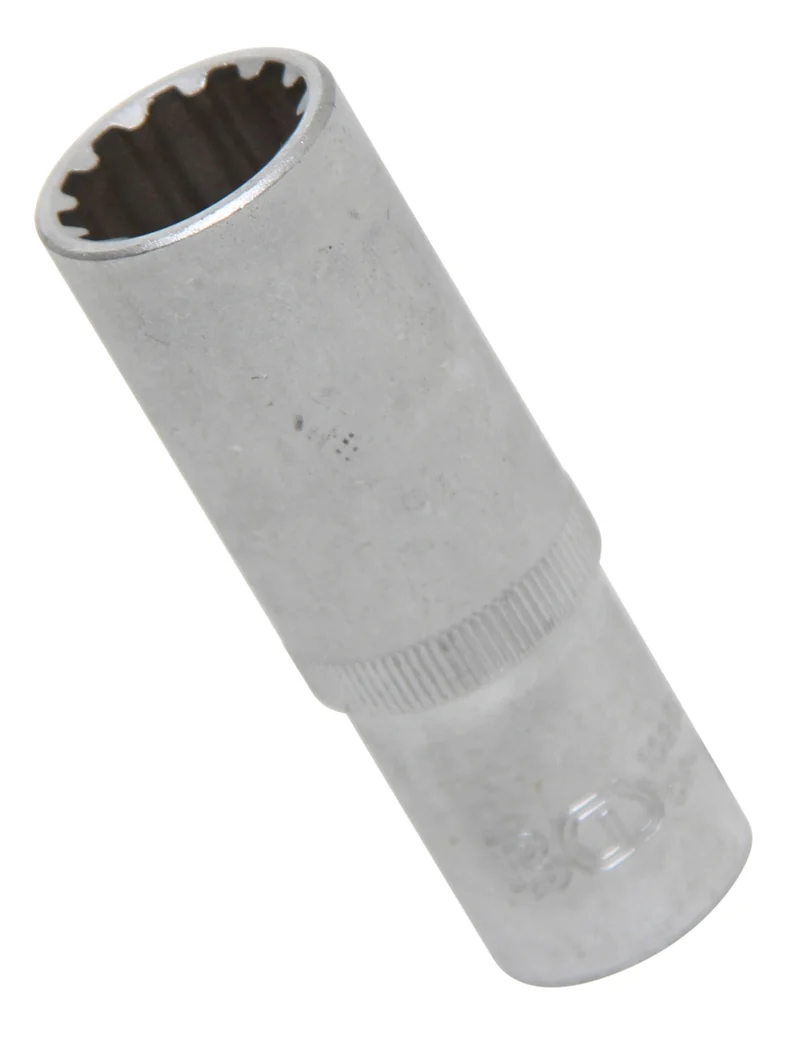 BGS 10258 Nuss / Stecknuss / Steckschlüsseleinsatz Gear Lock tief SW 18mm Antrieb 12,5mm (1/2")