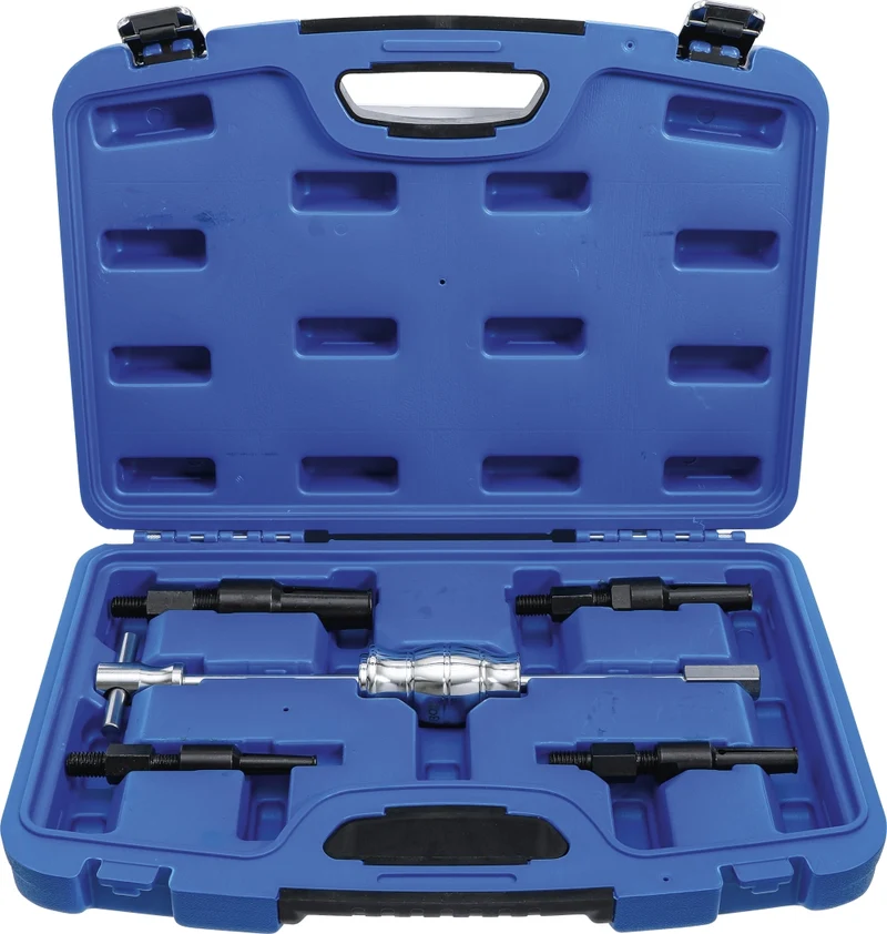 BGS 70107 Satz Grundloch Innenlager Abzieher mit Gleithammer 5 teilig