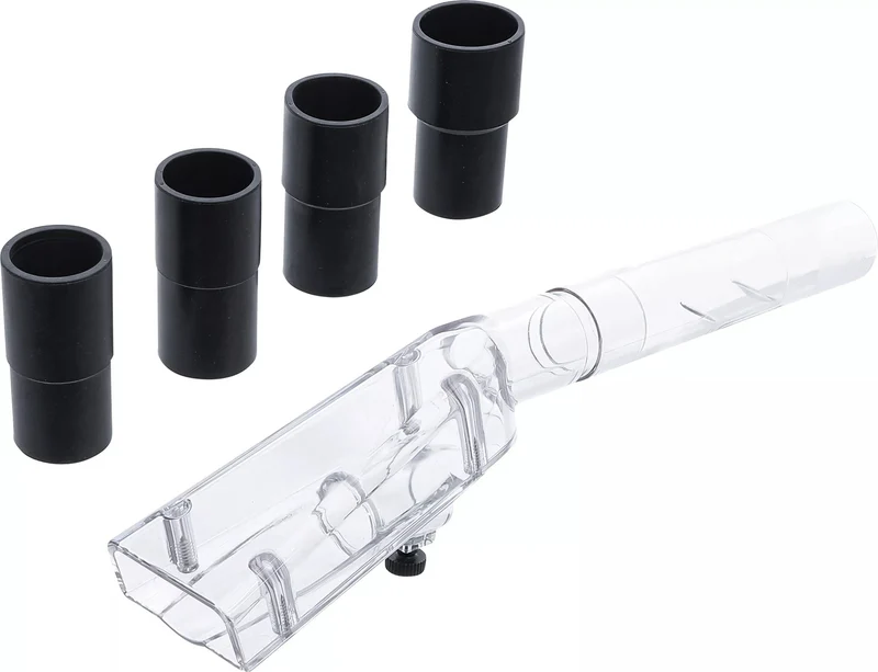 BGS 70151 Saugaufsatz klein für Druckluft Reinigungspistole mit 4 Adaptern für Artikel 70150