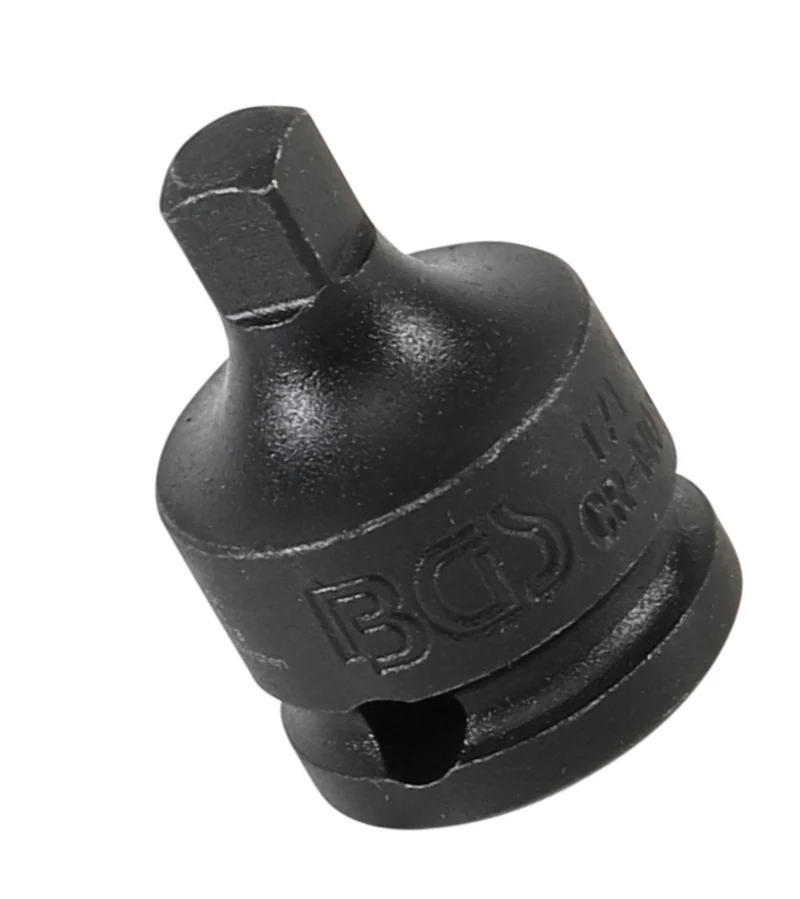 BGS 171 Kraft Steckschlüssel Adapter Innenvierkant 10mm (3/8") - Außenvierkant 6,3mm (1/4")