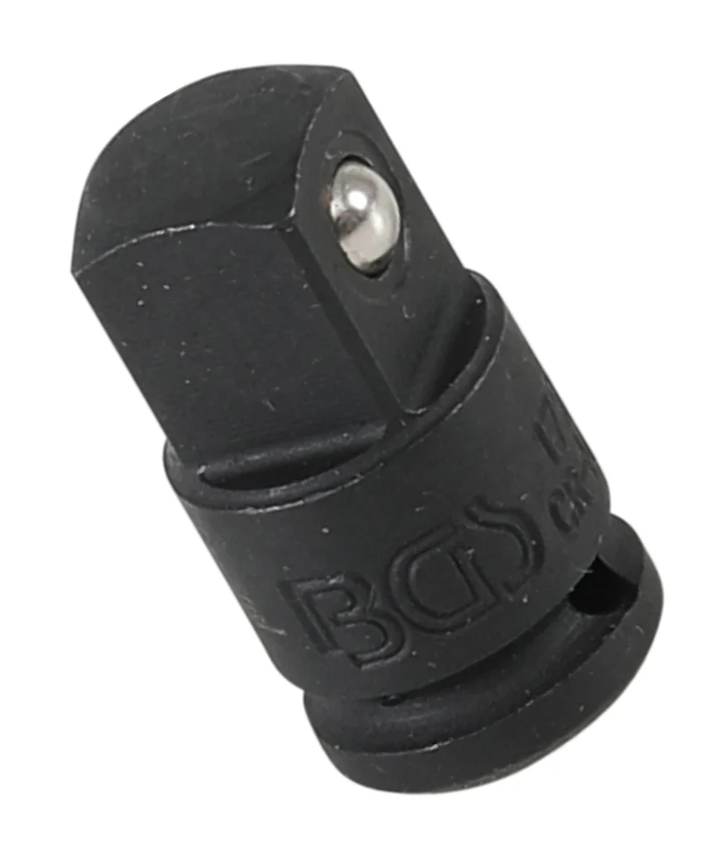 BGS 172 Kraft Steckschlüssel Adapter Innenvierkant 6,3mm (1/4") - Außenvierkant 10mm (3/8")