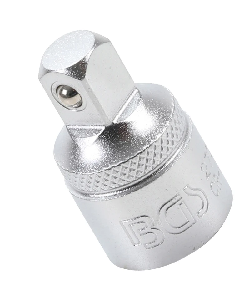 BGS 270 Steckschlüssel Adapter Innenvierkant 12,5mm (1/2") - Außenvierkant 10mm (3/8")