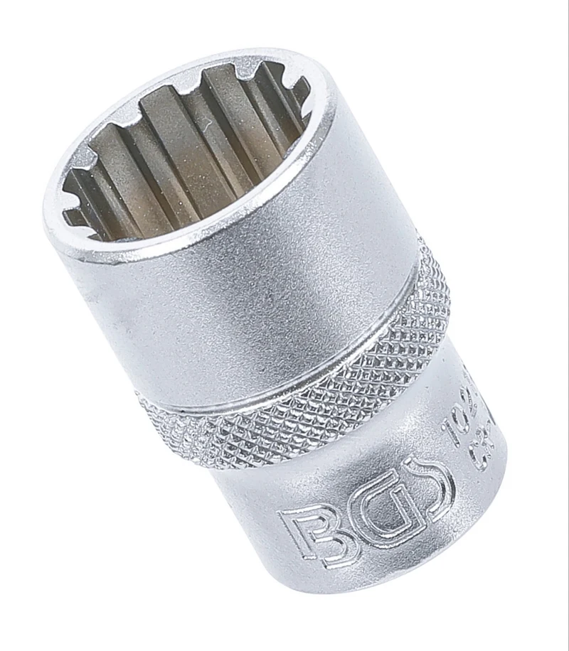 BGS 10218 Nuss / Stecknuss / Steckschlüsseleinsatz Gear Lock SW 18mm Antrieb 12,5mm (1/2")