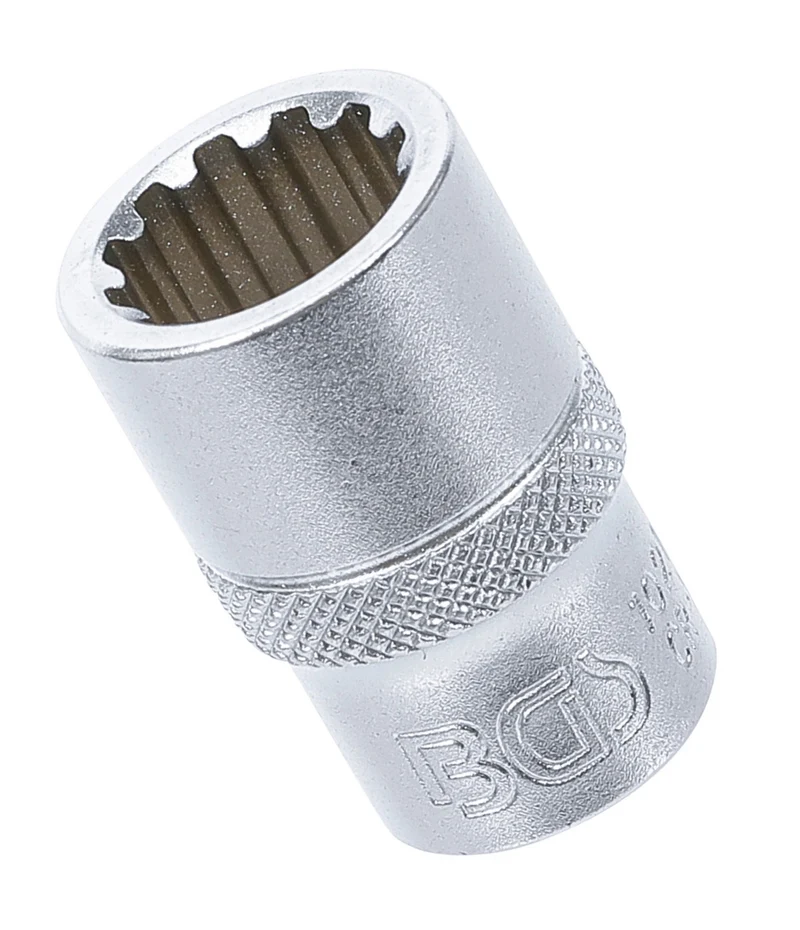 BGS 10215 Nuss / Stecknuss / Steckschlüsseleinsatz Gear Lock SW 15mm Antrieb 12,5mm (1/2")
