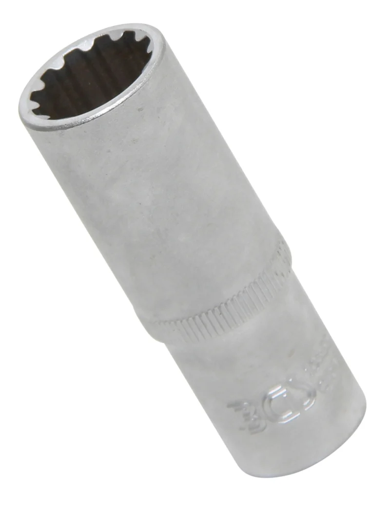 BGS 10355 Nuss / Stecknuss / Steckschlüsseleinsatz Gear Lock tief SW 15mm Antrieb 10mm (3/8")