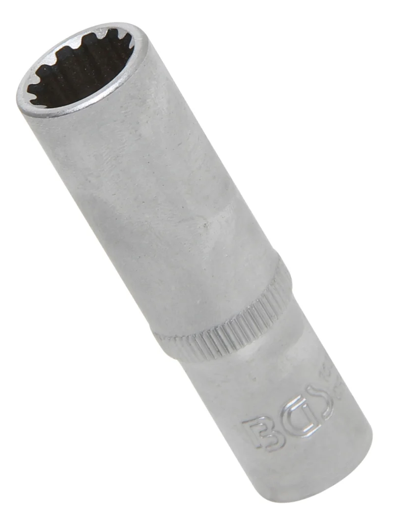 BGS 10352 Nuss / Stecknuss / Steckschlüsseleinsatz Gear Lock tief SW 12mm Antrieb 10mm (3/8")