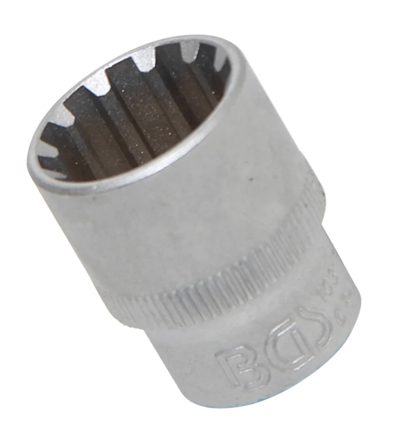 BGS 10317 Nuss / Stecknuss / Steckschlüsseleinsatz Gear Lock SW 17mm Antrieb 10mm (3/8")