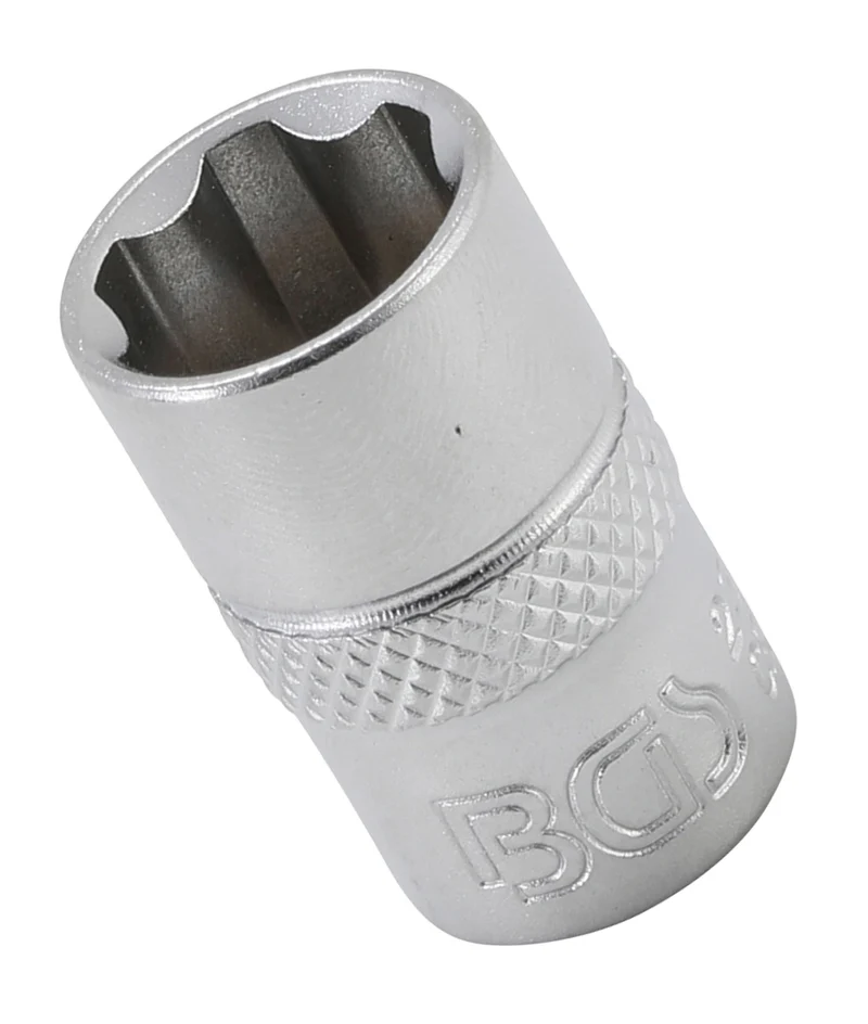 BGS 2372 Nuss / Stecknuss / Steckschlüsseleinsatz Super Lock SW 12mm Antrieb 10mm (3/8")