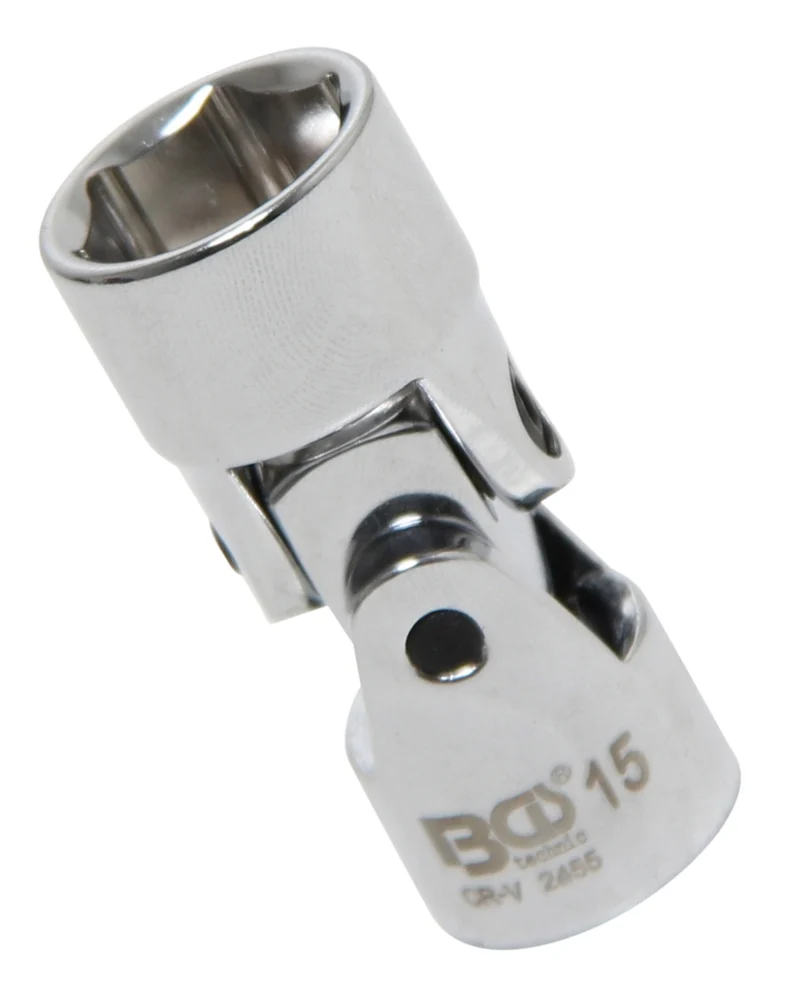 BGS 2455 Kardangelenkeinsatz Sechskant SW 15mm Antrieb 10mm (3/8")