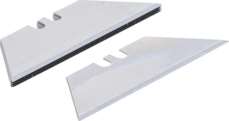 BGS DIY 97975 Satz Trapezklingen 0,6 x 19mm 5 teilig