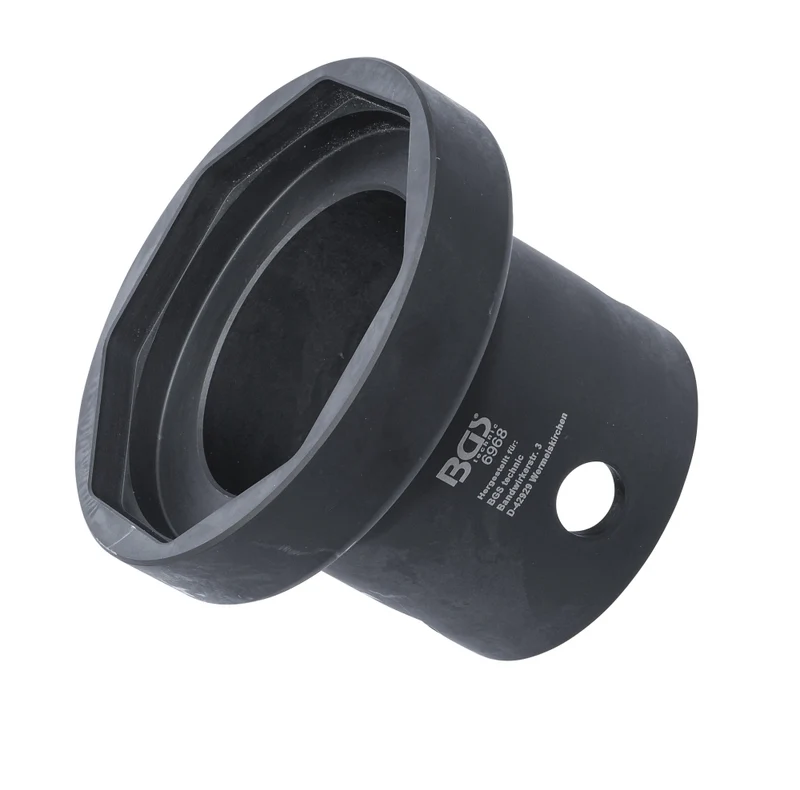 BGS 6968 Schlüssel für Nabenmuttern Achtkant R.O.R. Anhänger SW 127mm