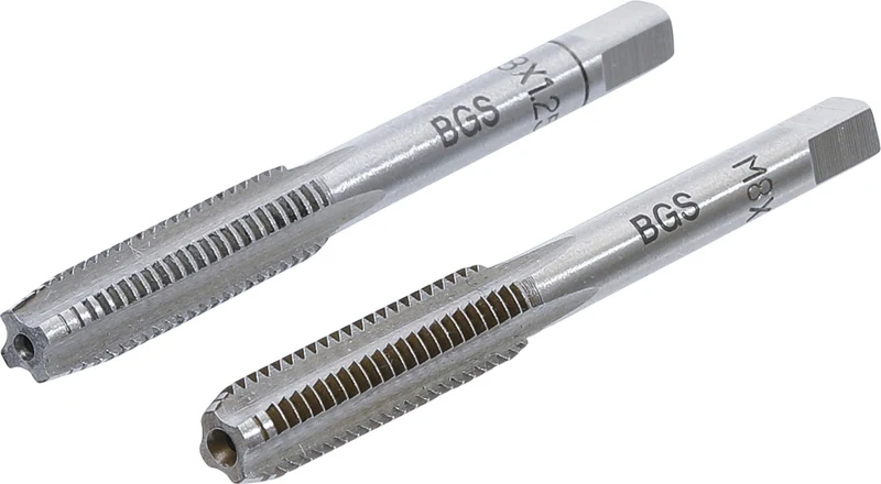 BGS 1900-M8x1.25-B Satz Gewindebohrer Vor- und Fertigschneider M8 x 1,25 2 teilig