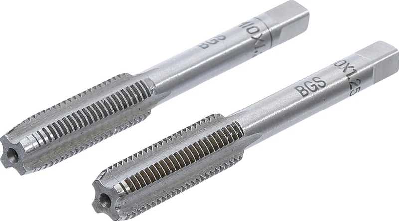 BGS 1900-M10x1.25-B Satz Gewindebohrer Vor- und Fertigschneider M10 x 1,25 2 teilig