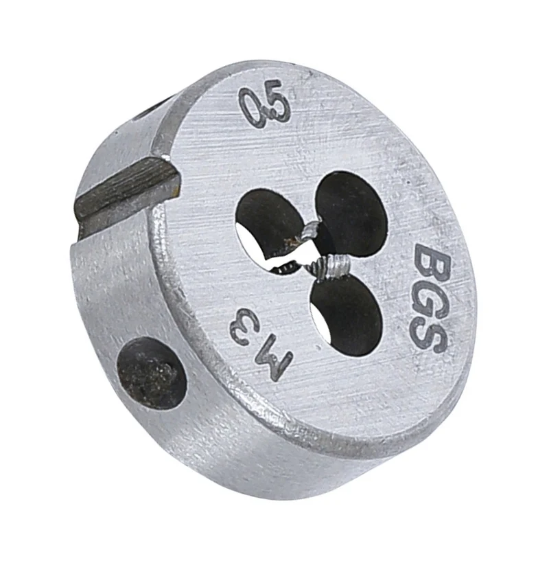 BGS 1900-M3x0.5-S Gewindeschneideisen M3 x 0,5 x Ø25mm