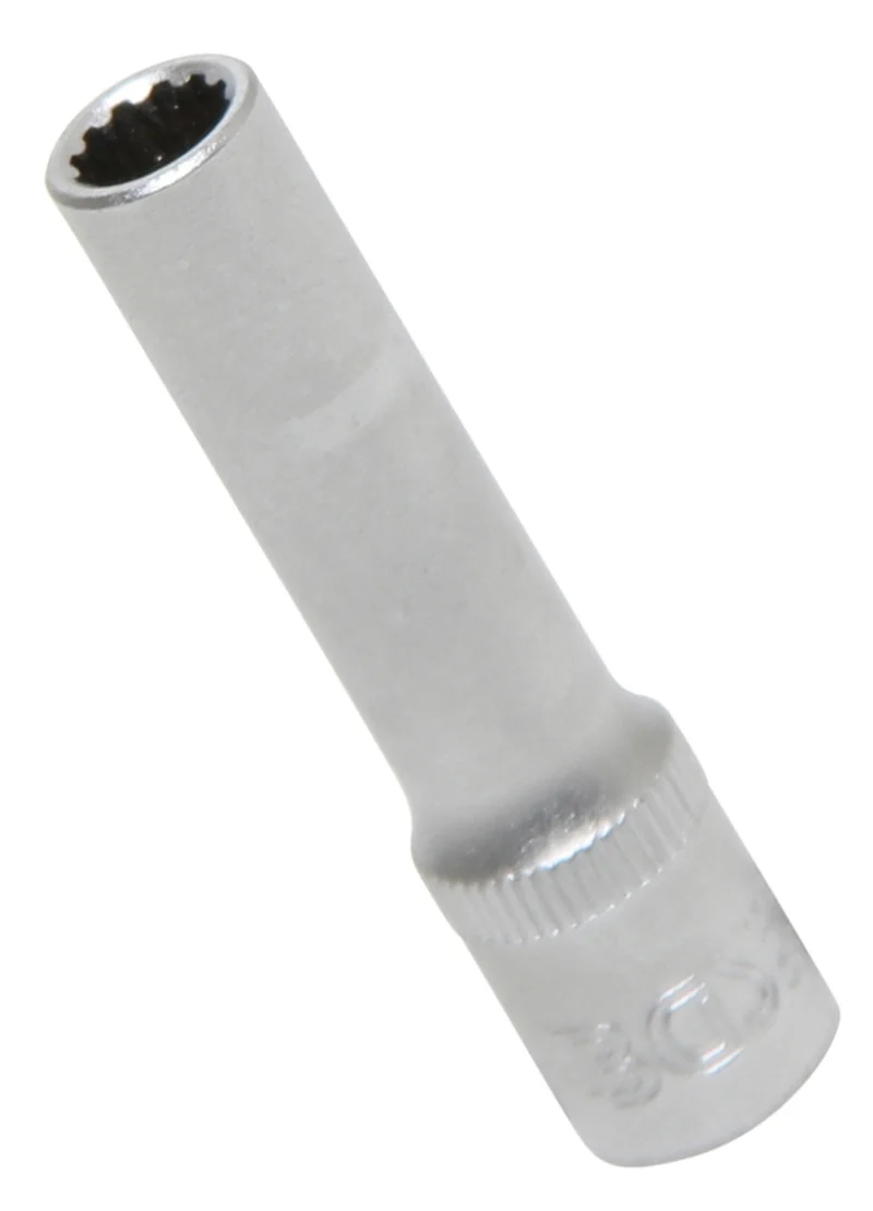 BGS 10156 Nuss / Stecknuss / Steckschlüsseleinsatz Gear Lock tief SW 6mm Antrieb 6,3mm (1/4")