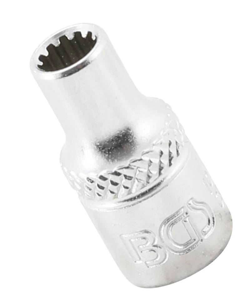 BGS 10105 Nuss / Stecknuss / Steckschlüsseleinsatz Gear Lock SW 5mm Antrieb 6,3mm (1/4")