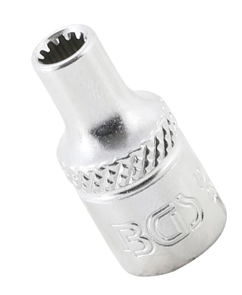 BGS 10104 Nuss / Stecknuss / Steckschlüsseleinsatz Gear Lock SW 4mm Antrieb 6,3mm (1/4")
