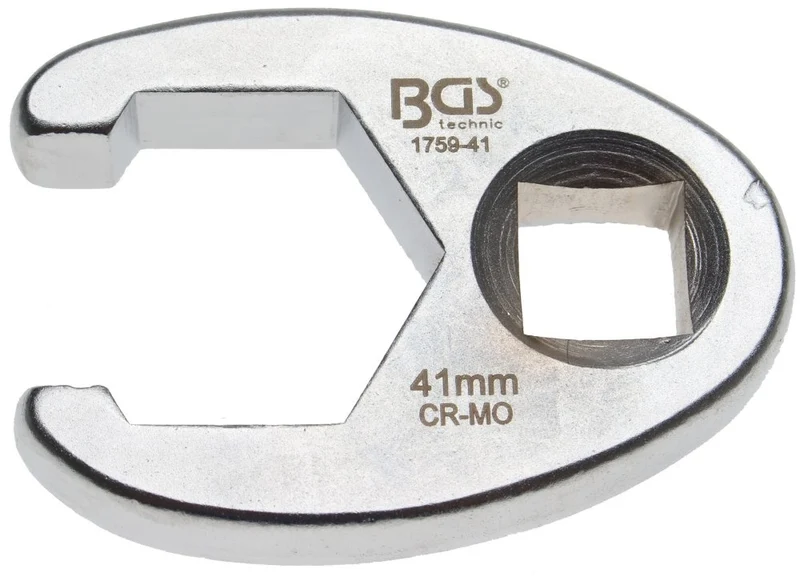 BGS 1759-41 Hahnenfuss / Krähenfuss Schlüssel SW 41mm mit 20mm (3/4") Antrieb