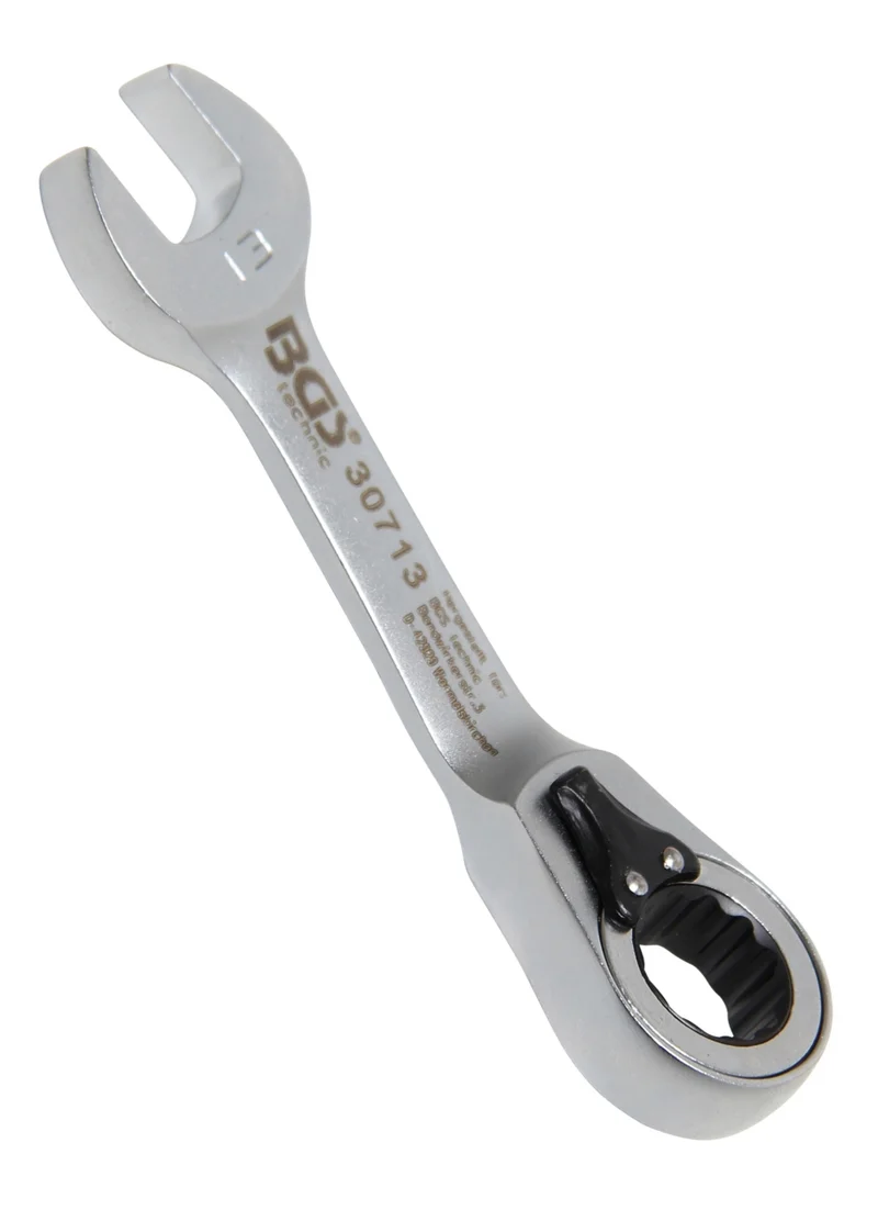 BGS 30713 Ratschenringmaulschlüssel kurz umschaltbar SW 13mm