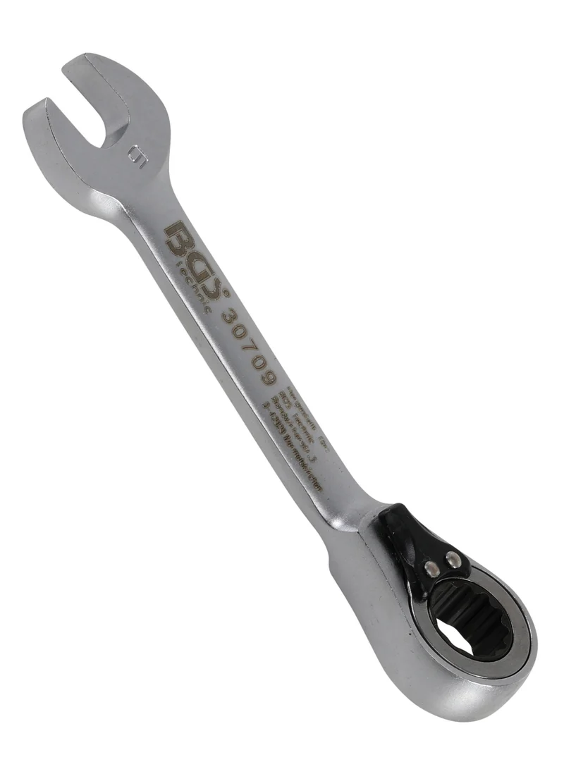 BGS 30709 Ratschenringmaulschlüssel kurz umschaltbar SW 9mm