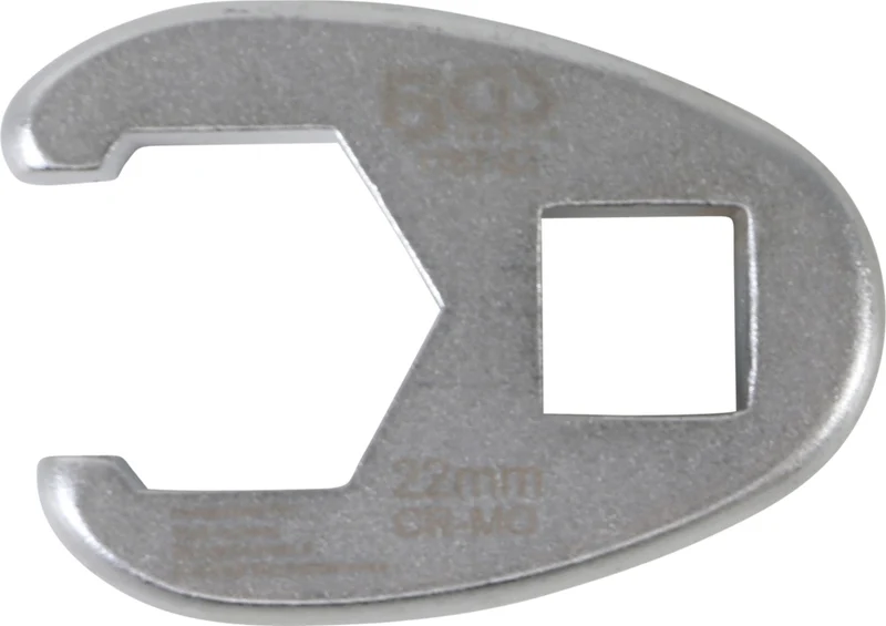 BGS 1757-22 Hahnenfuss / Krähenfuss Schlüssel SW 22mm mit 12,5mm (1/2") Antrieb