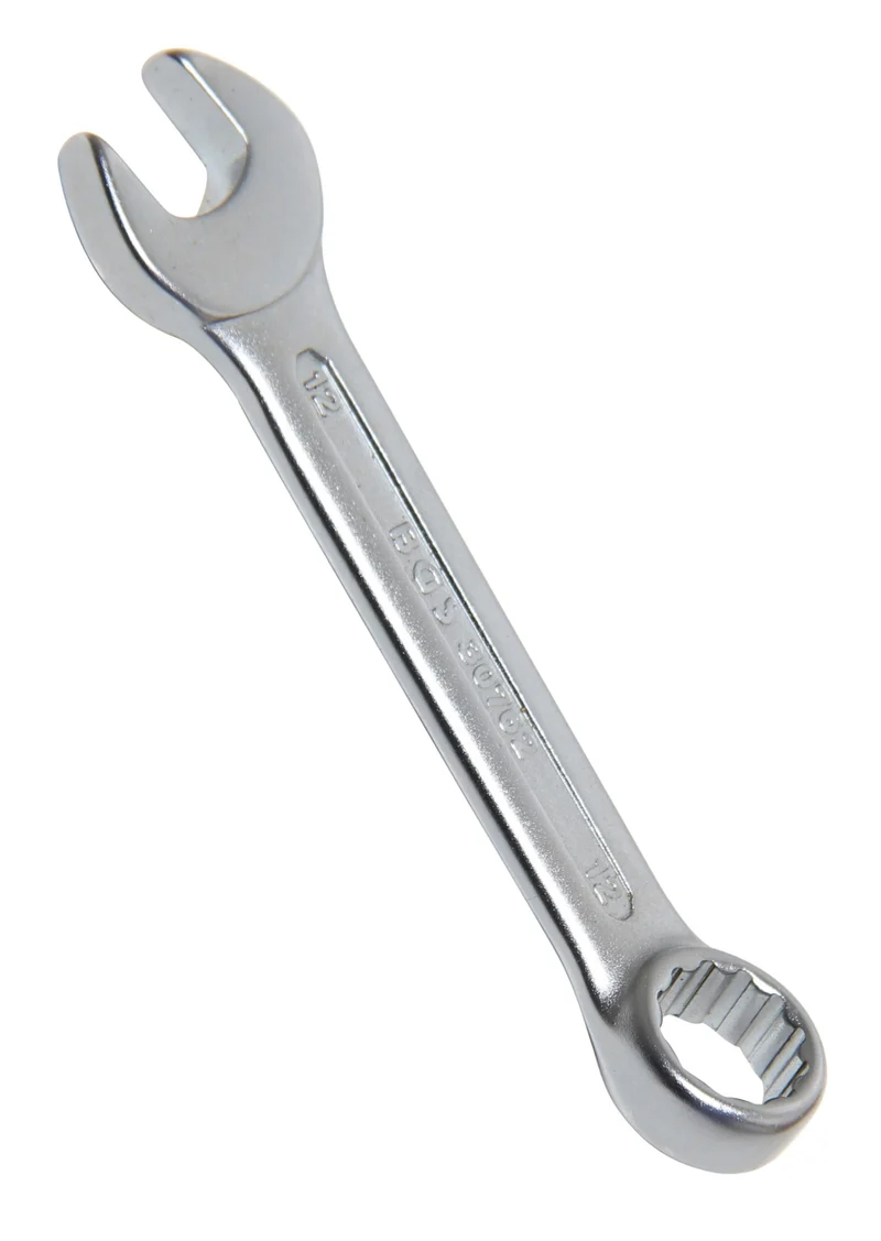 BGS 30762 Ringmaulschlüssel extra kurz SW 12mm metrisch kalt geschmiedet