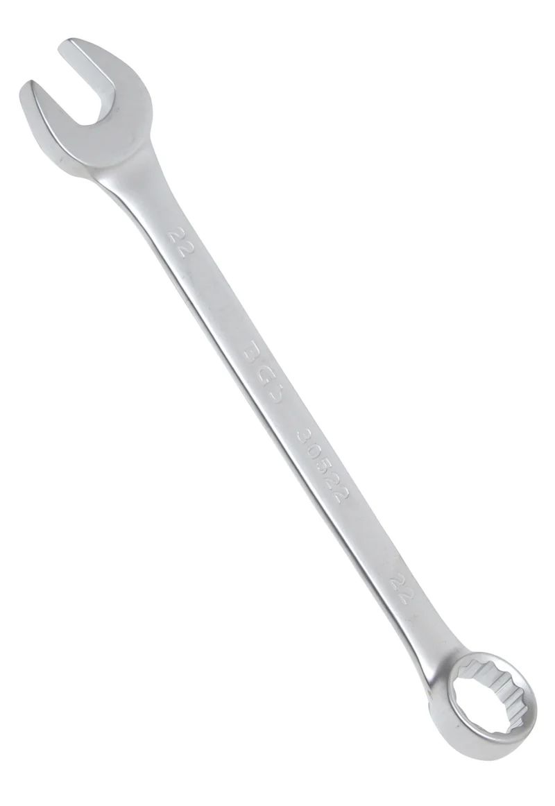 BGS 30522 Ringmaulschlüssel SW 22mm metrisch kalt geschmiedet seidenmatt