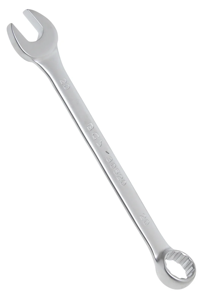 BGS 30520 Ringmaulschlüssel SW 20mm metrisch kalt geschmiedet seidenmatt